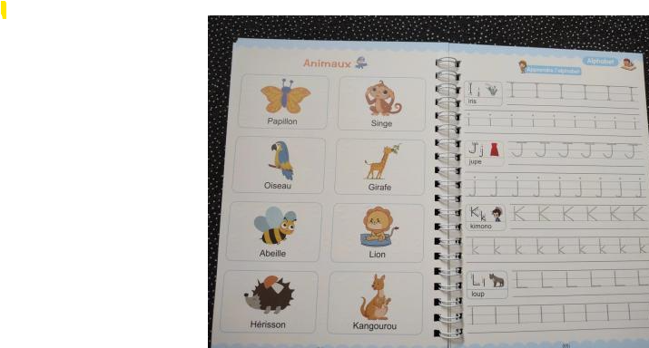Cahier Magique d’Écriture – Spécial Alphabet (3-8 ans)