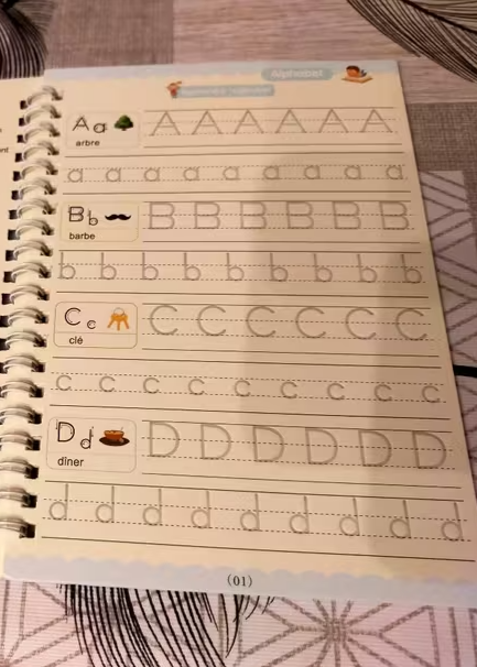 Cahier Magique d’Écriture – Spécial Alphabet (3-8 ans)