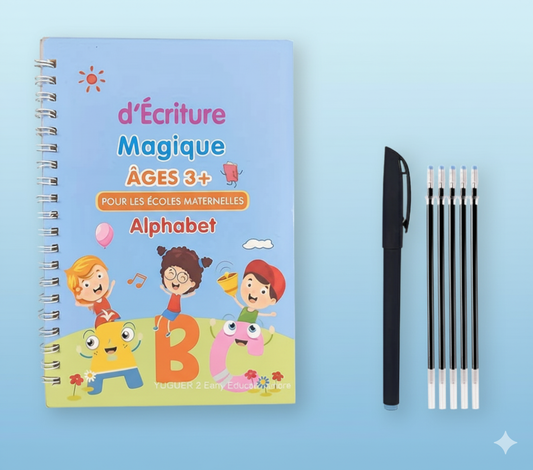 Cahier Magique d’Écriture – Spécial Alphabet (3-8 ans)