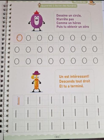 Cahier Magique d’Écriture – Spécial Alphabet (3-8 ans)